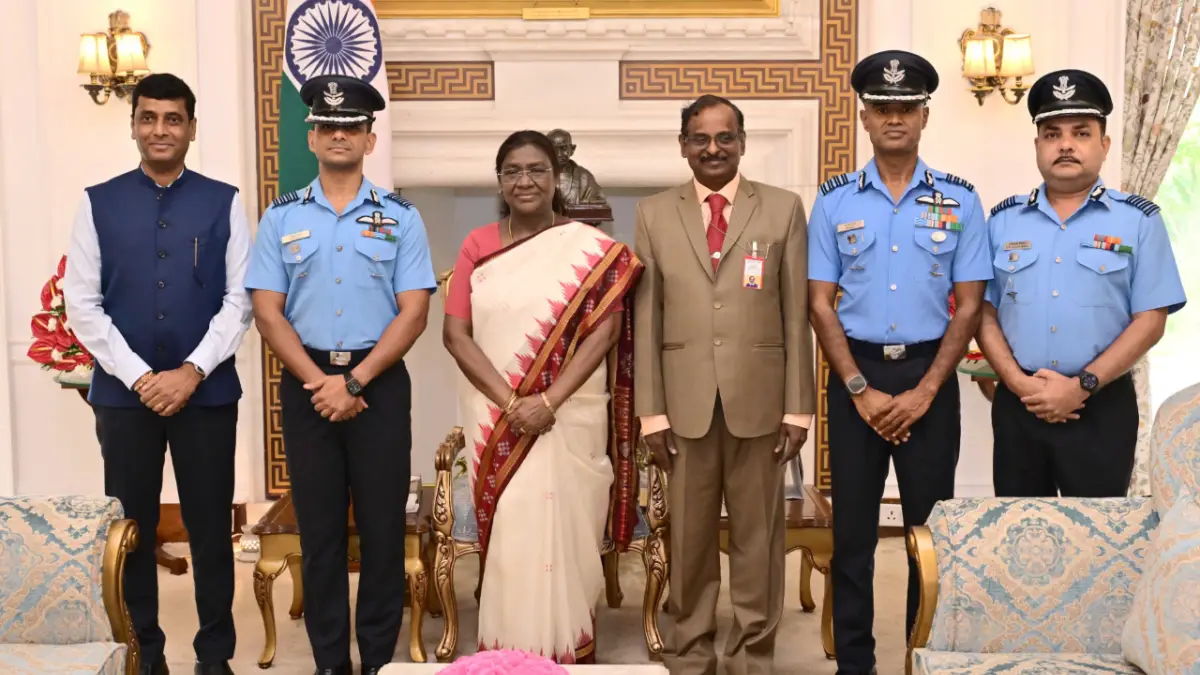 The President of India Draupadi Murmu
