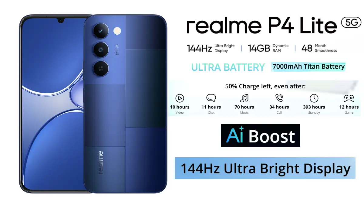 Realme P4 Lite 5G